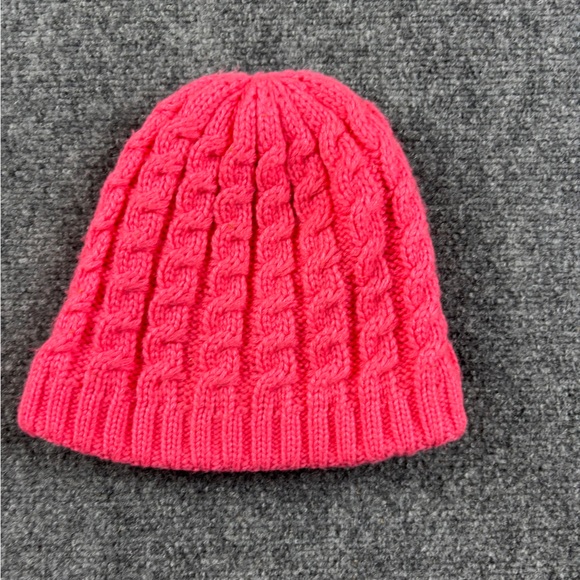 UNDER ARMOUR Women’s Pink knit Fleece Lined Winter Beanie One size Fits All - Picture 2 of 7